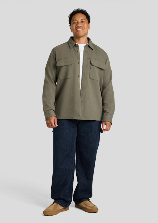 Army Twill Comfort Overshirt