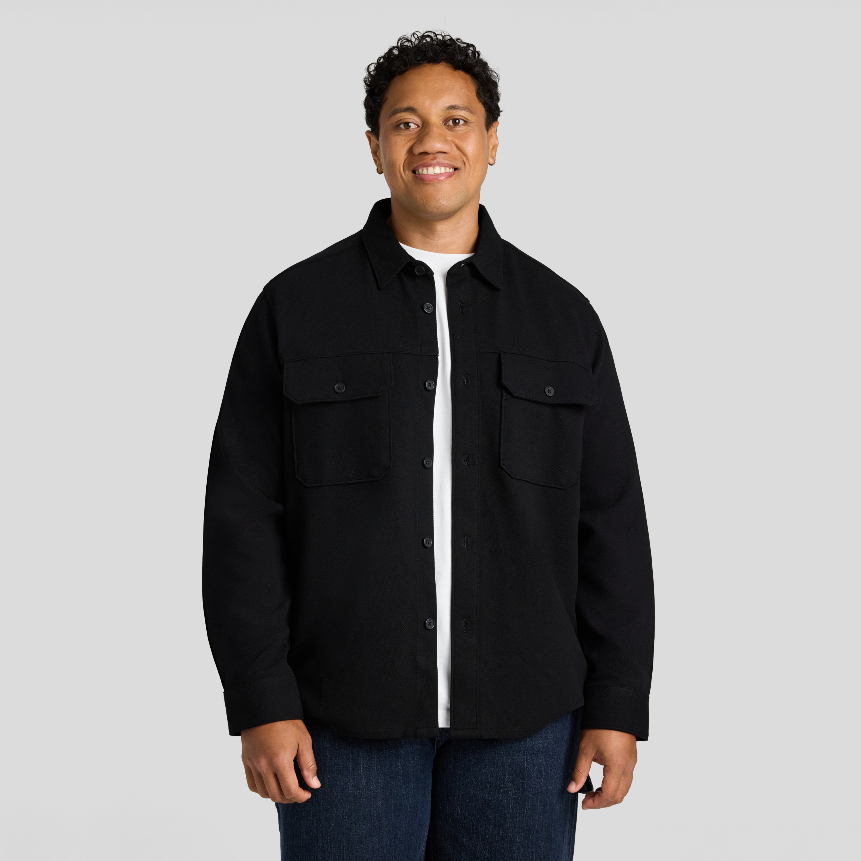 Twill Comfort Overshirt