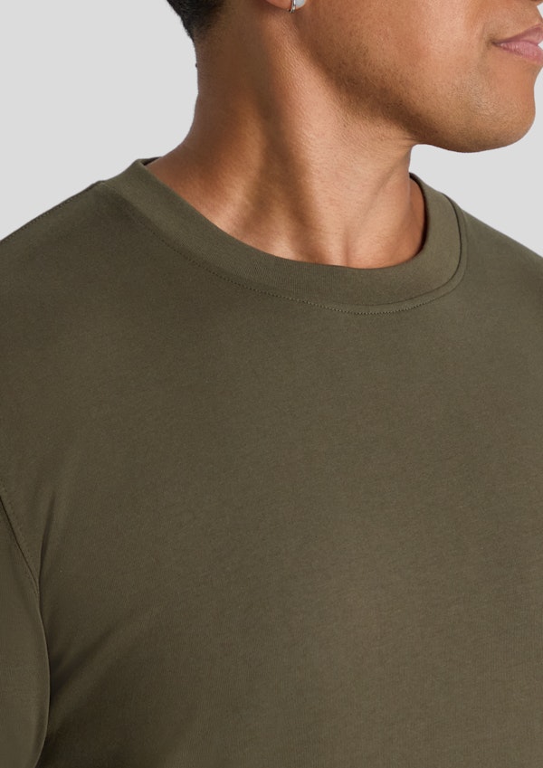 Olive Classic Heavy Long Sleeve Tee