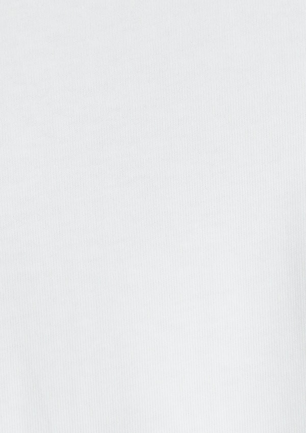 White Classic Heavy Long Sleeve Tee