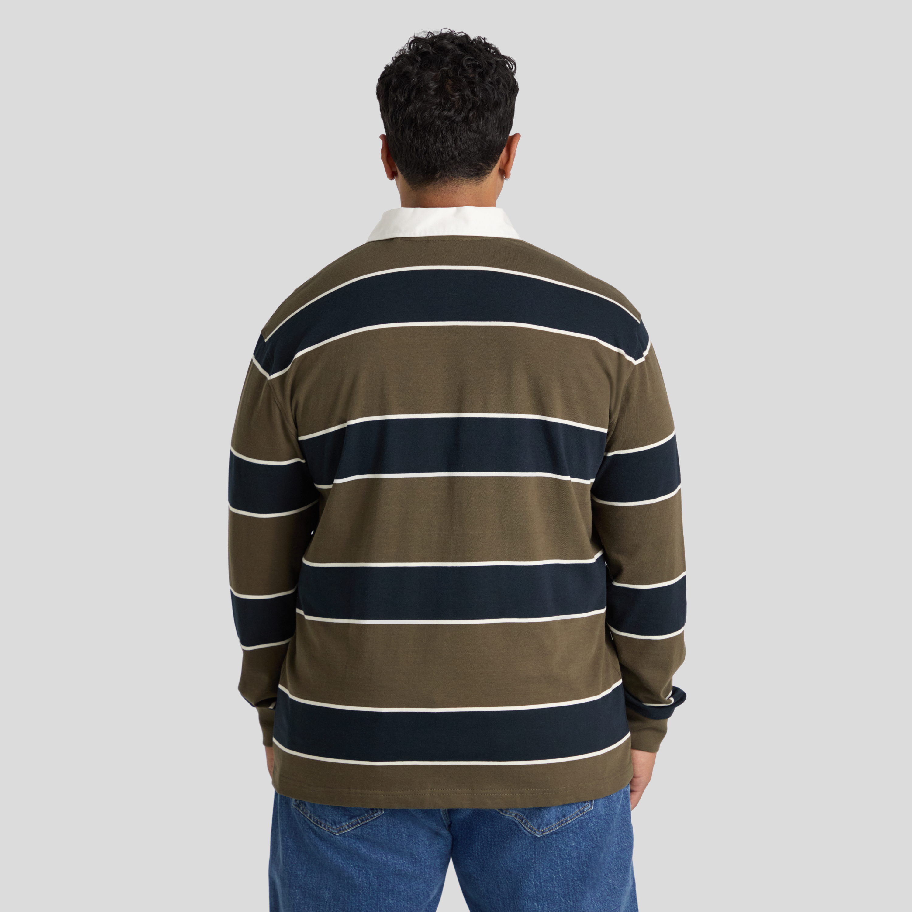 Olive Wembley Long Sleeve Rugby