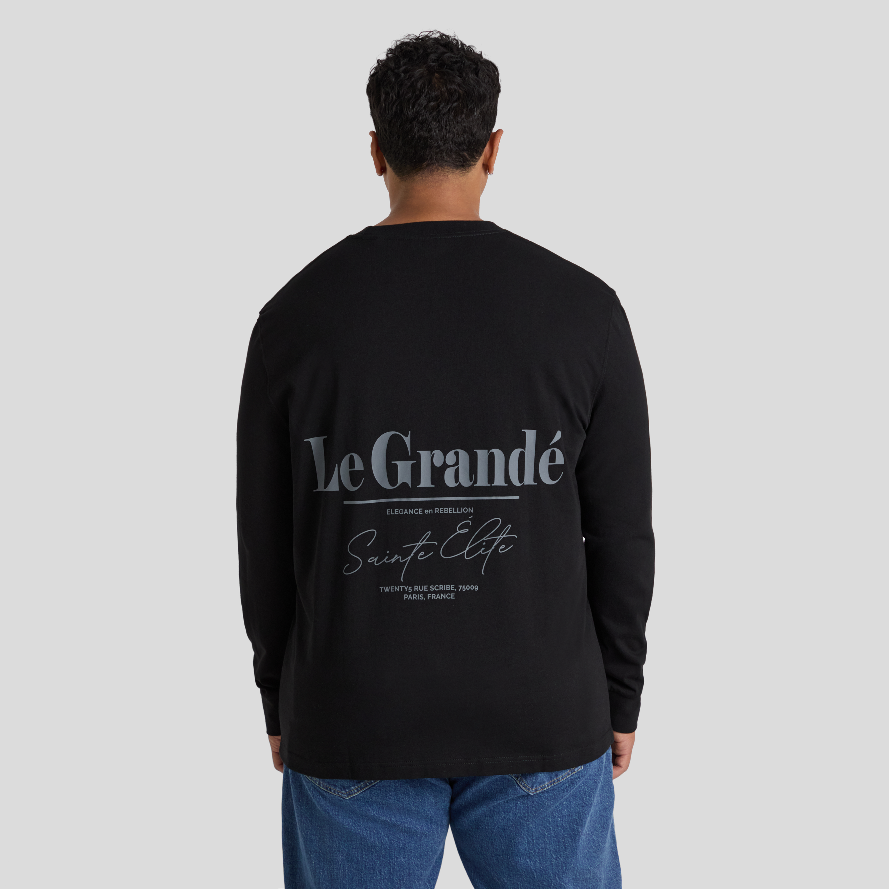 Black Revolte Long Sleeve Tee