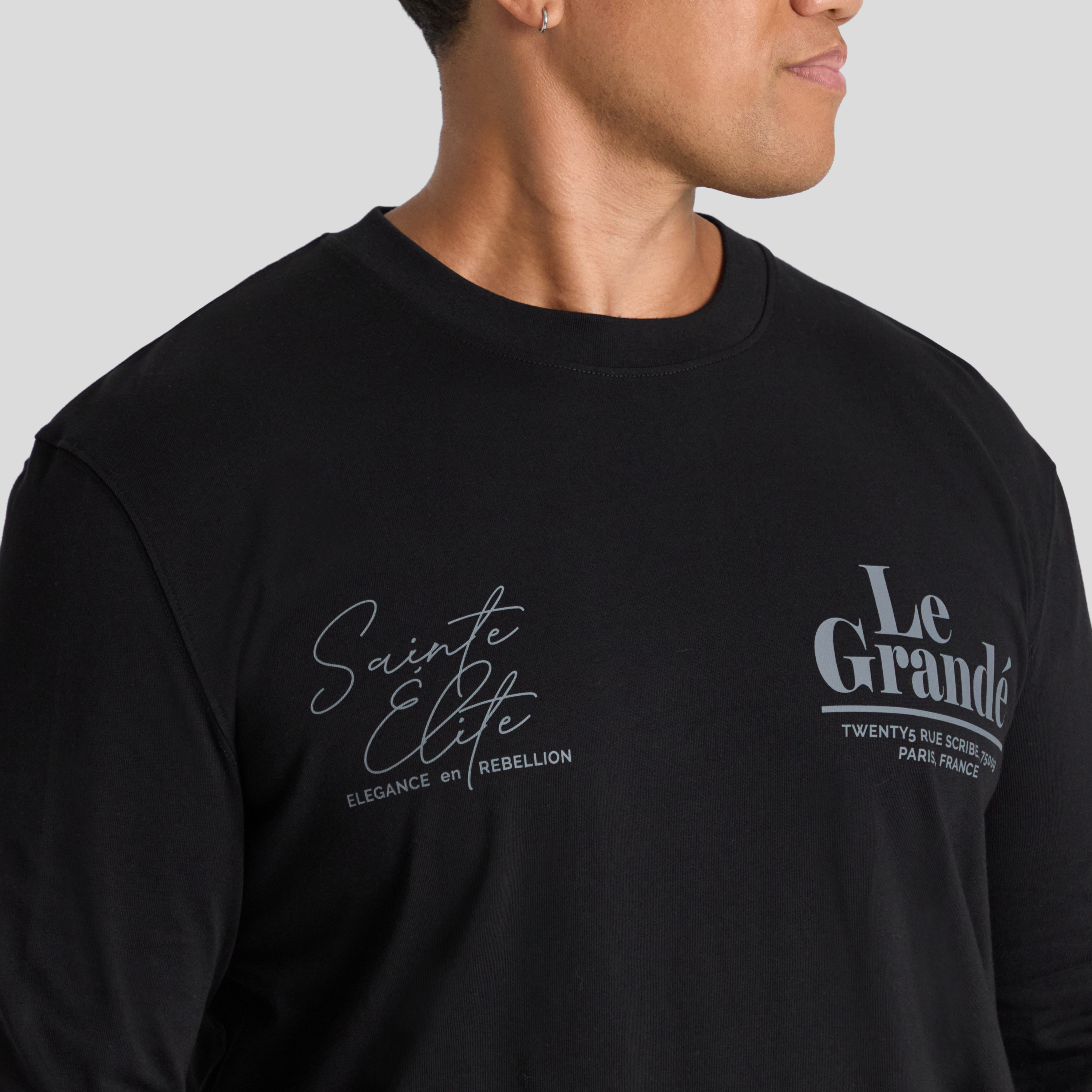 Black Revolte Long Sleeve Tee
