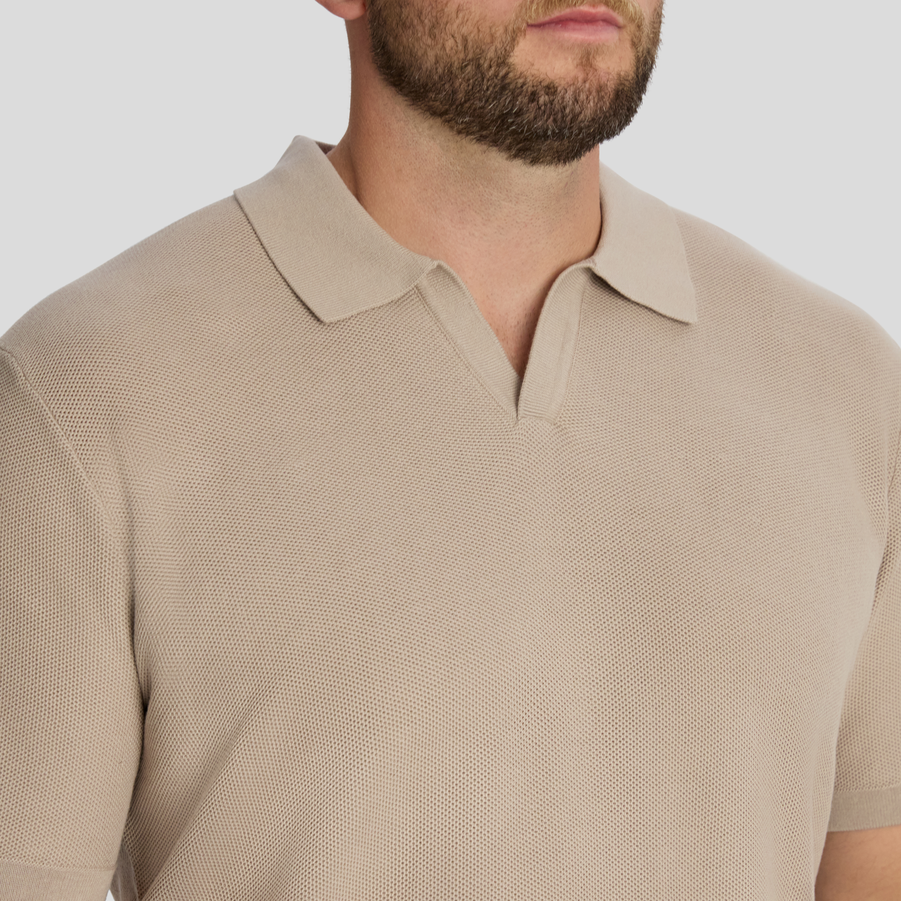 Stone Arlo Knit Polo