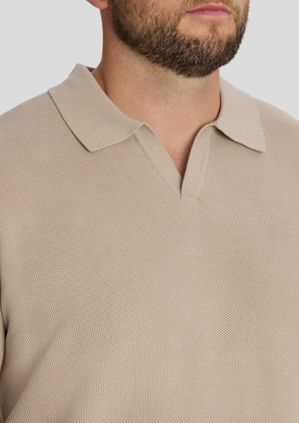Stone Arlo Knit Polo