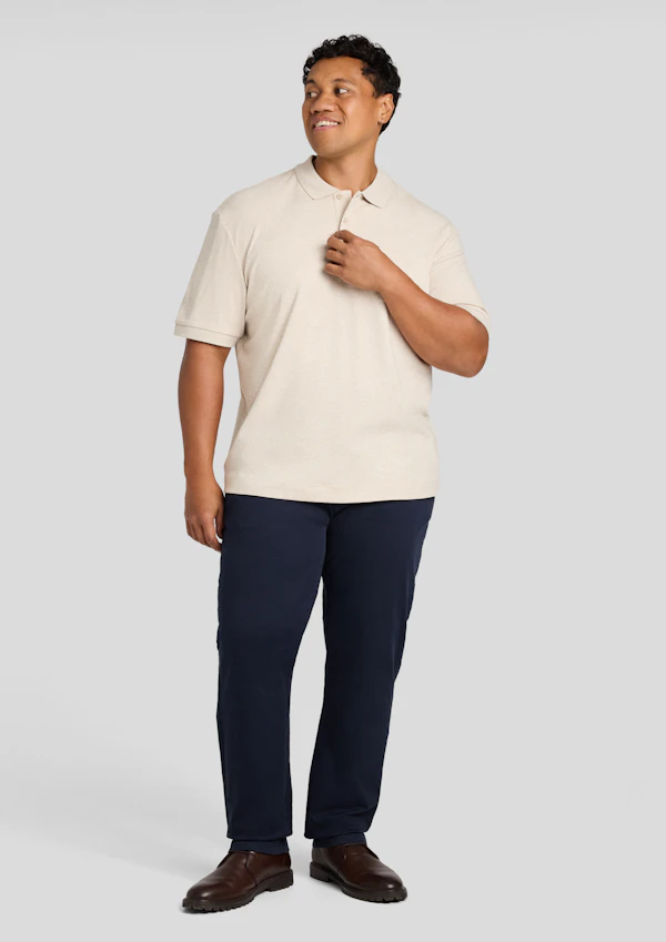 Oat Marle Noah Interlock Polo