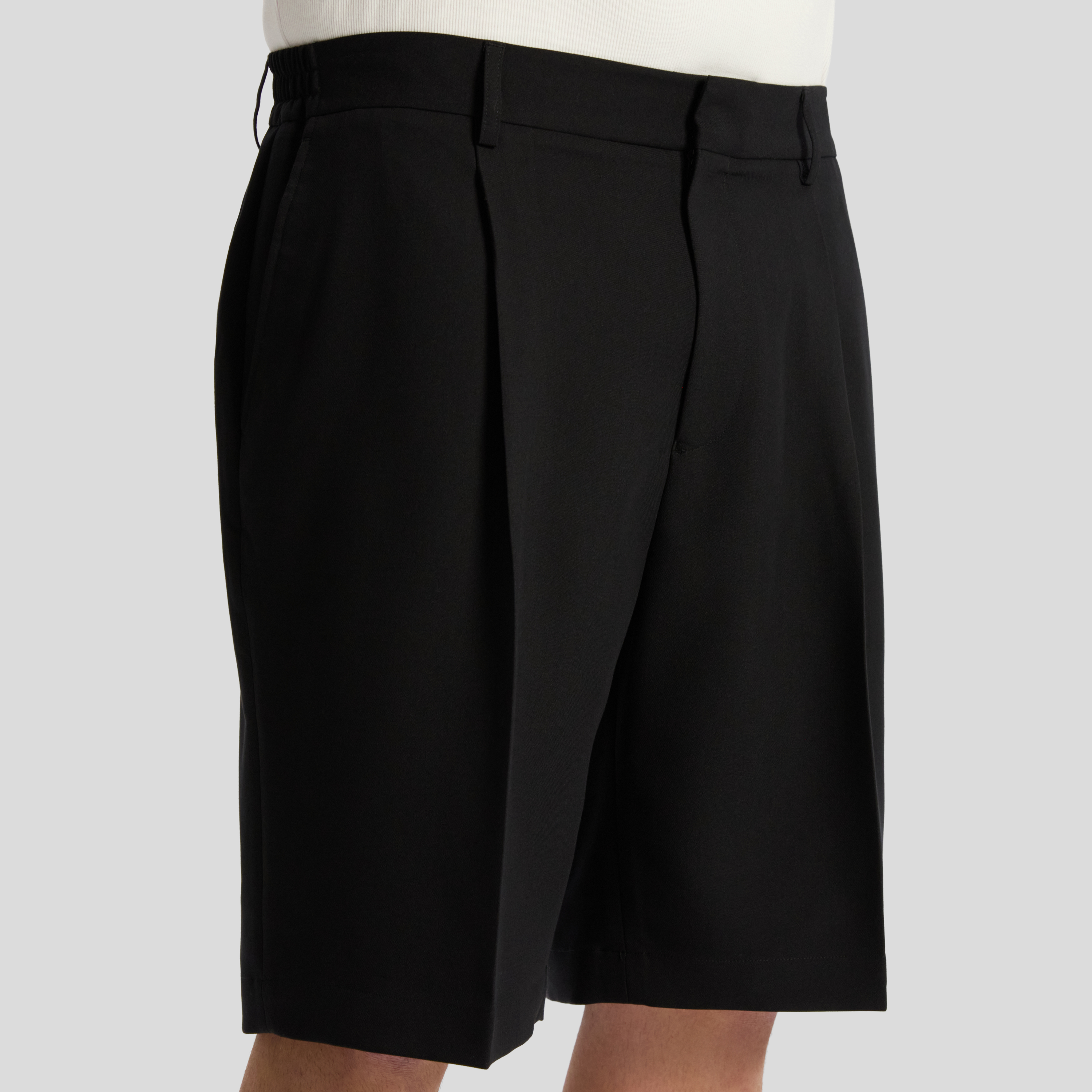 Black Marlon Relaxed Fit Short