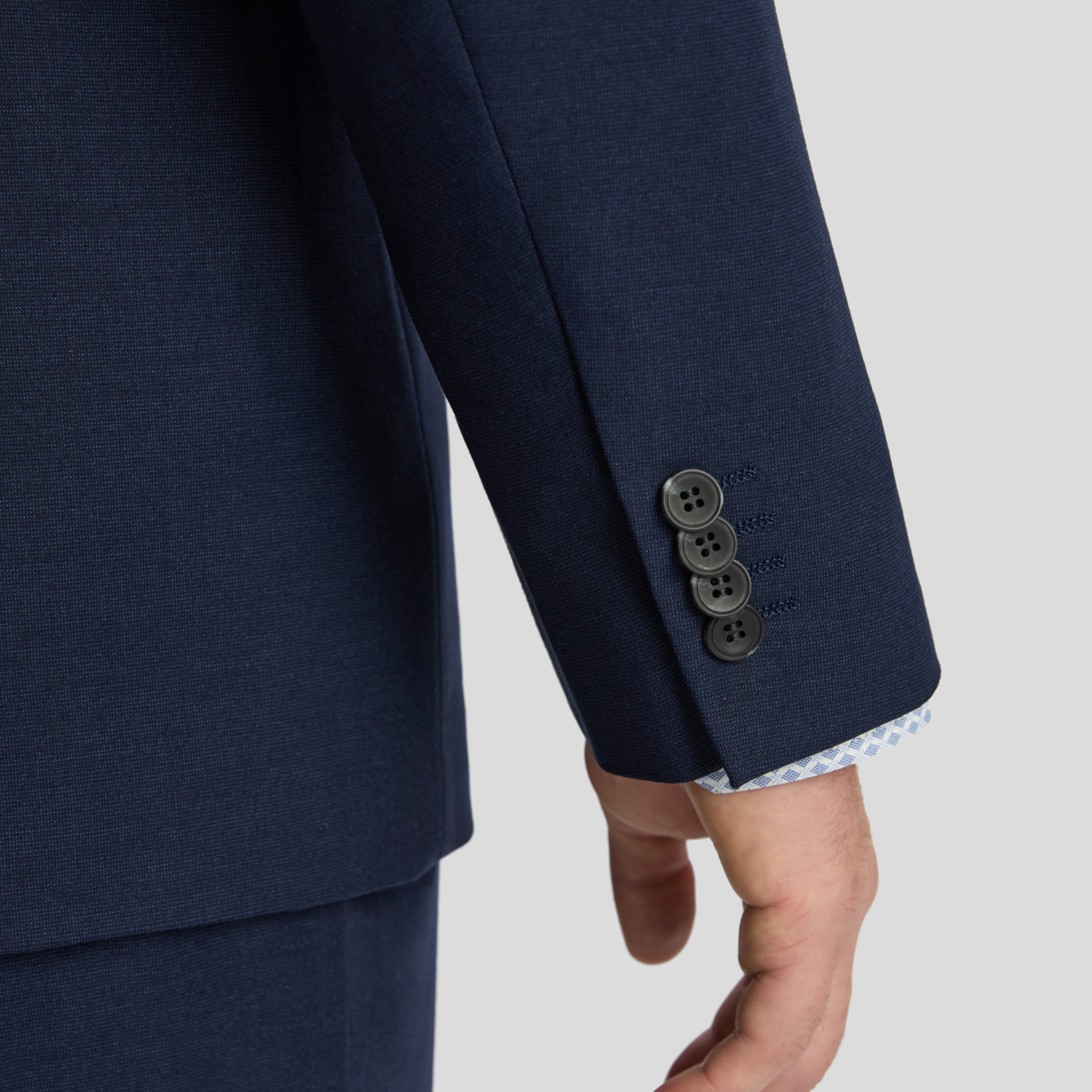Navy Hudson Stretch Suit Jacket