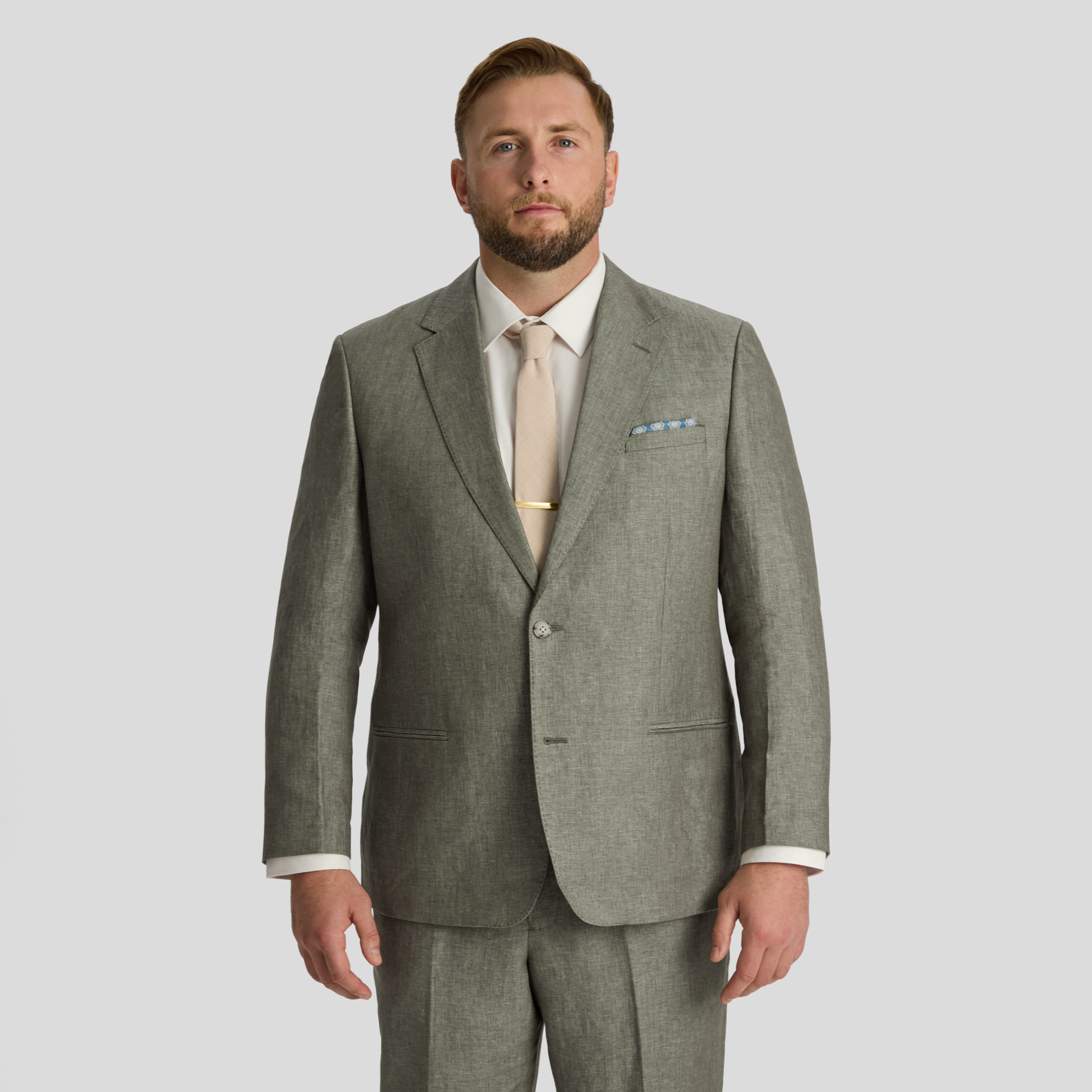 Marco Linen Blend Suit Jacket
