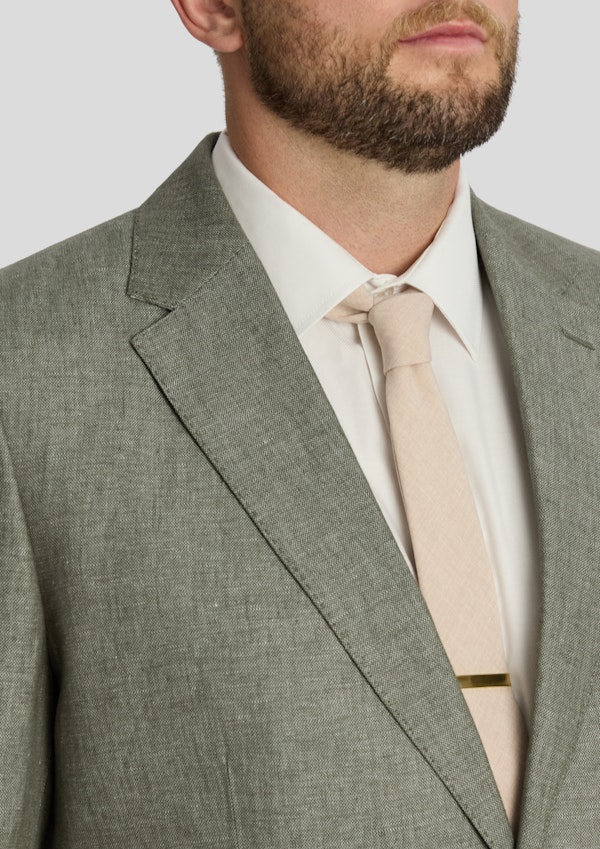 Thyme Marco Linen Blend Suit Jacket