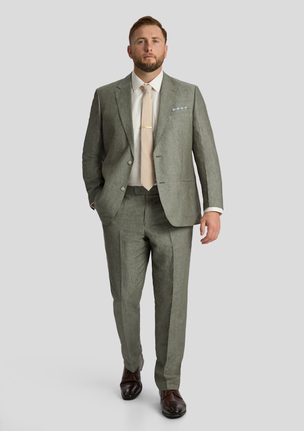 Thyme Marco Linen Blend Suit Jacket