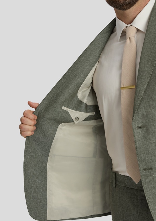 Thyme Marco Linen Blend Suit Jacket
