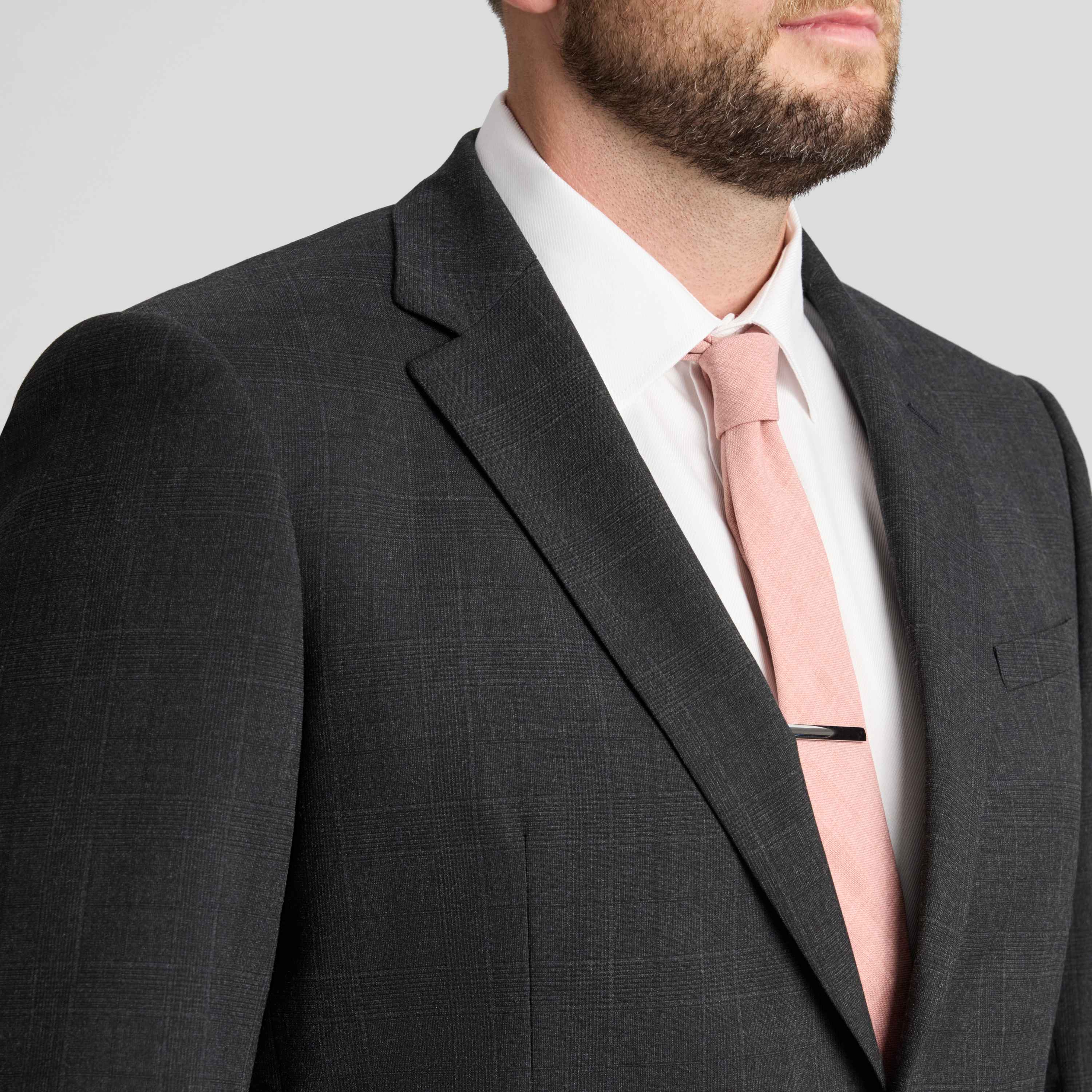 Charcoal London Check Suit Jacket