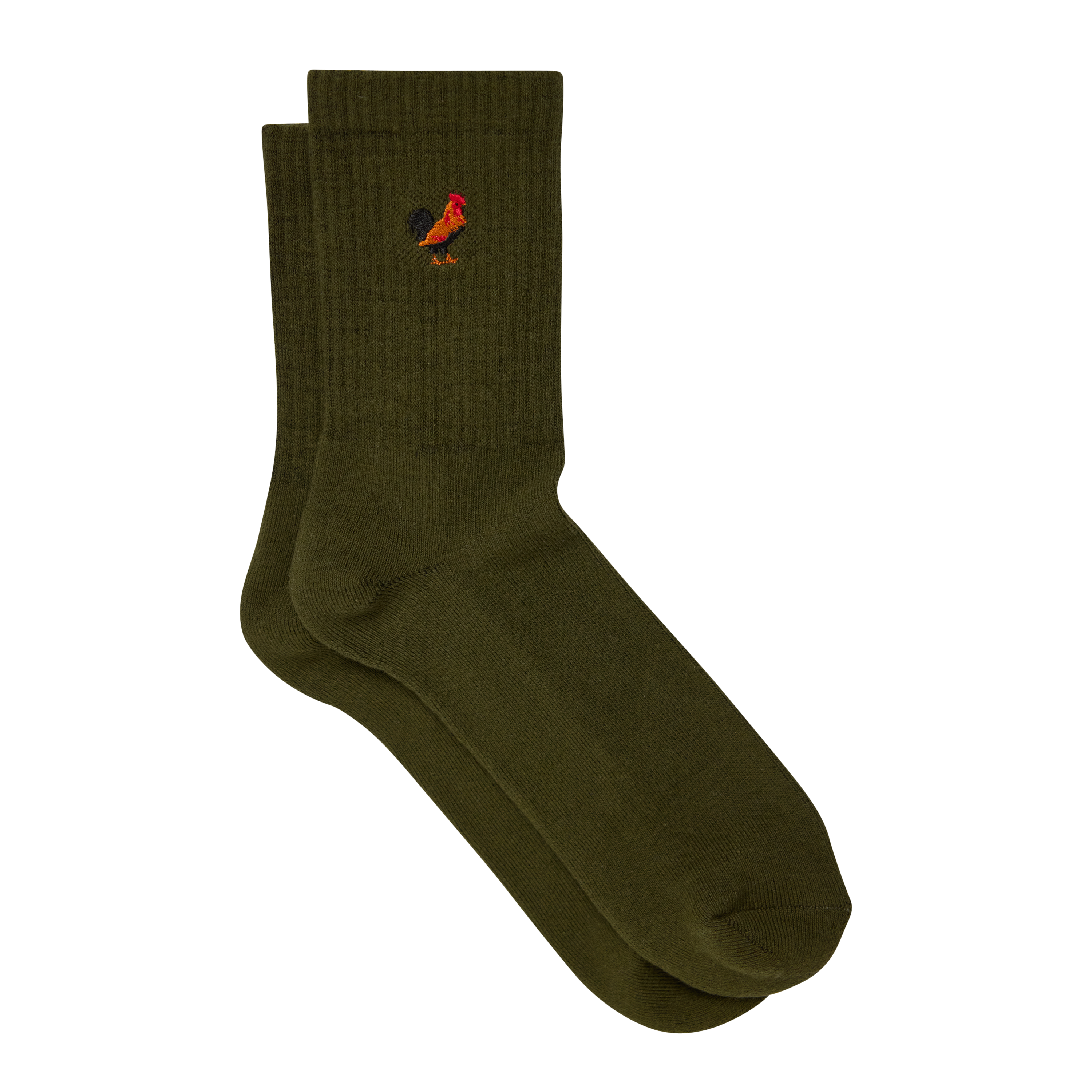 Embroidered Tube Sock