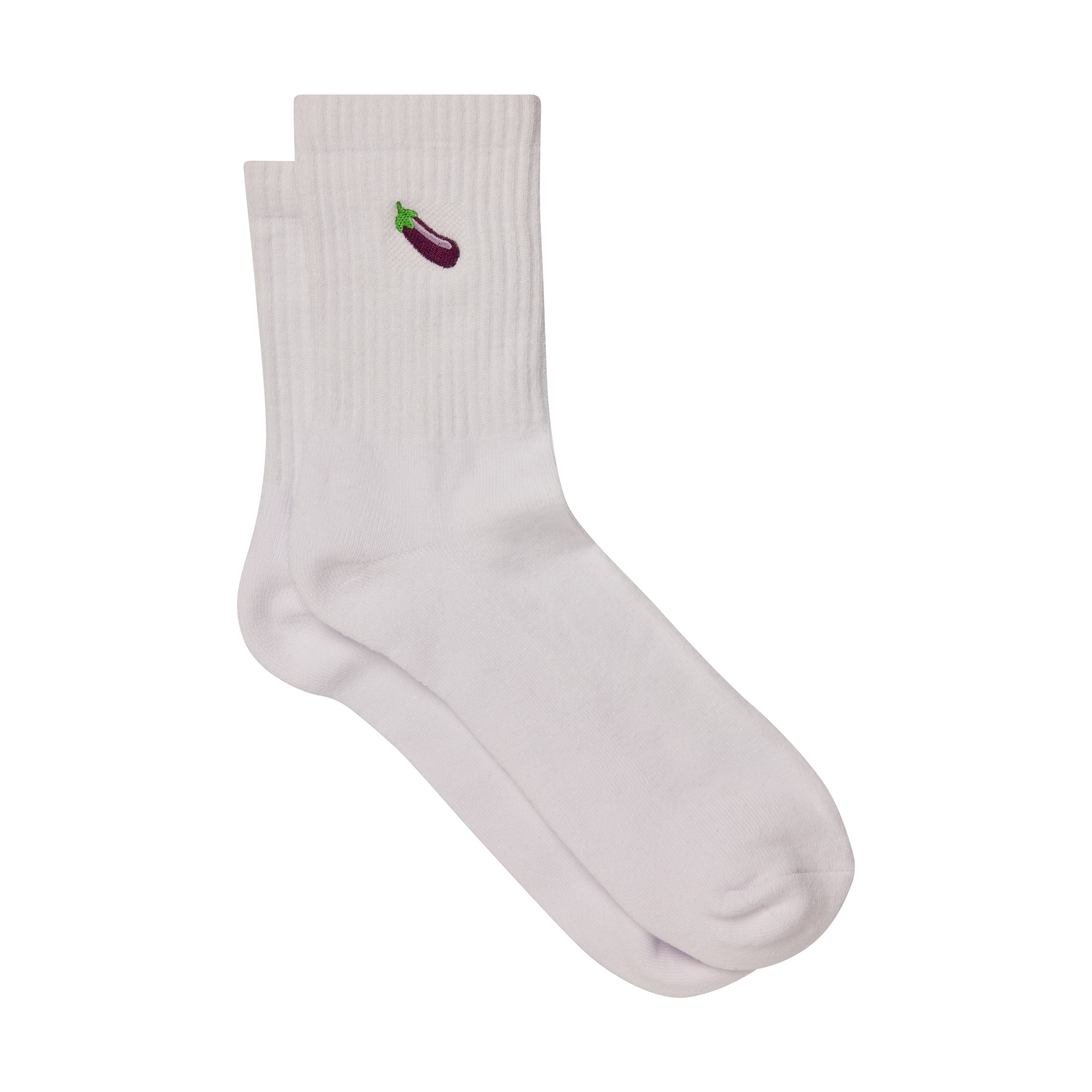 Embroidered Tube Sock