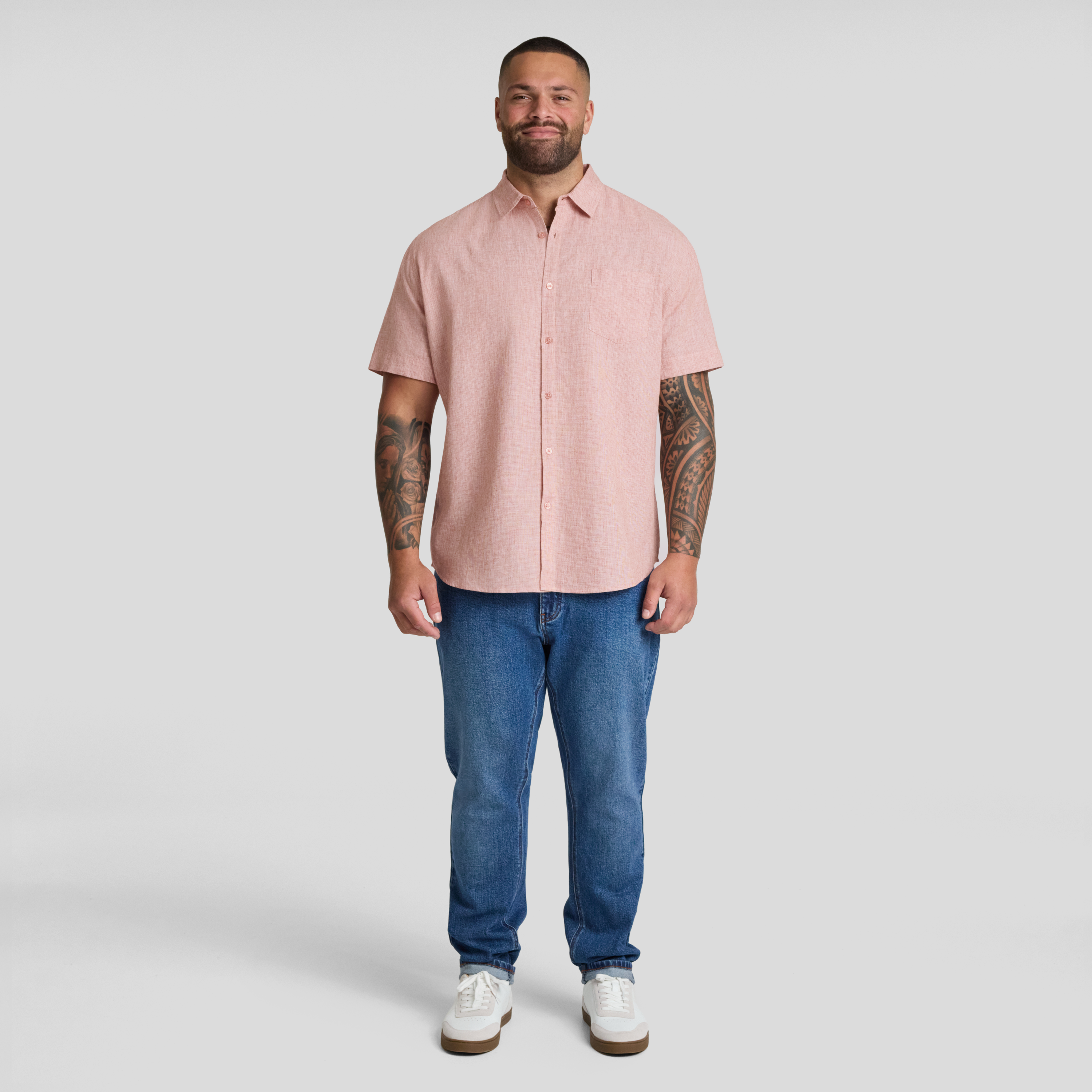 Crimson Solomon Linen Shirt