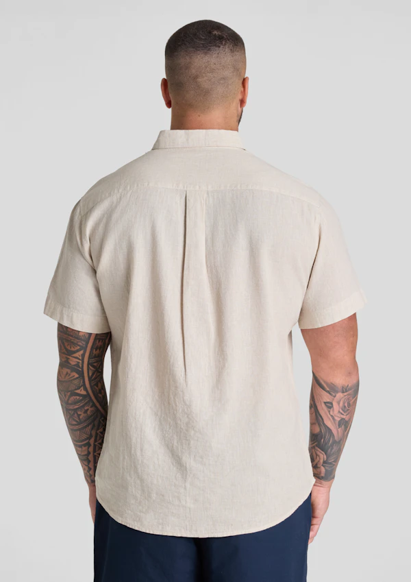 Natural Solomon Linen Shirt