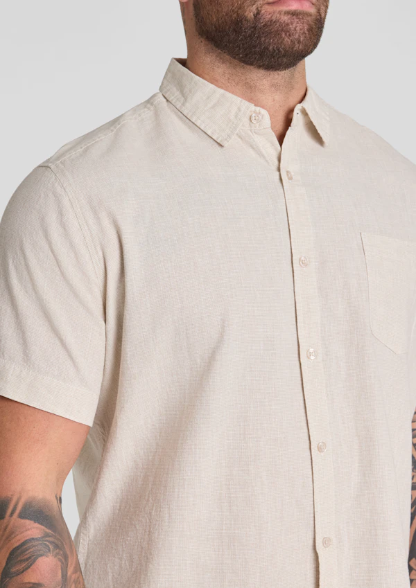 Natural Solomon Linen Shirt