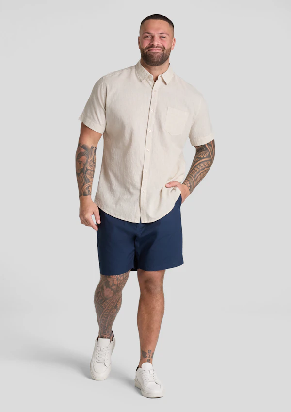 Natural Solomon Linen Shirt