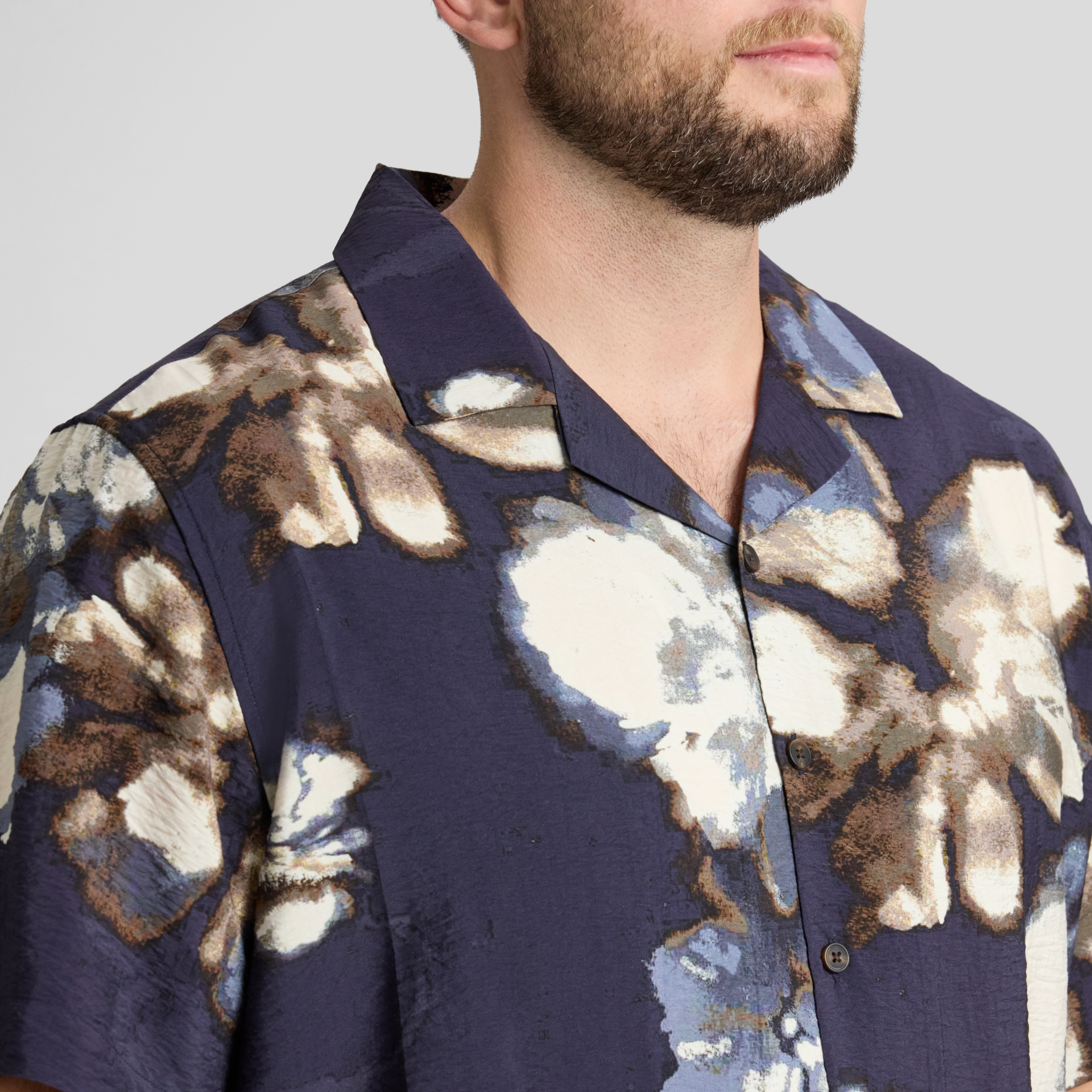 Navy Rocco Relaxed Shirt