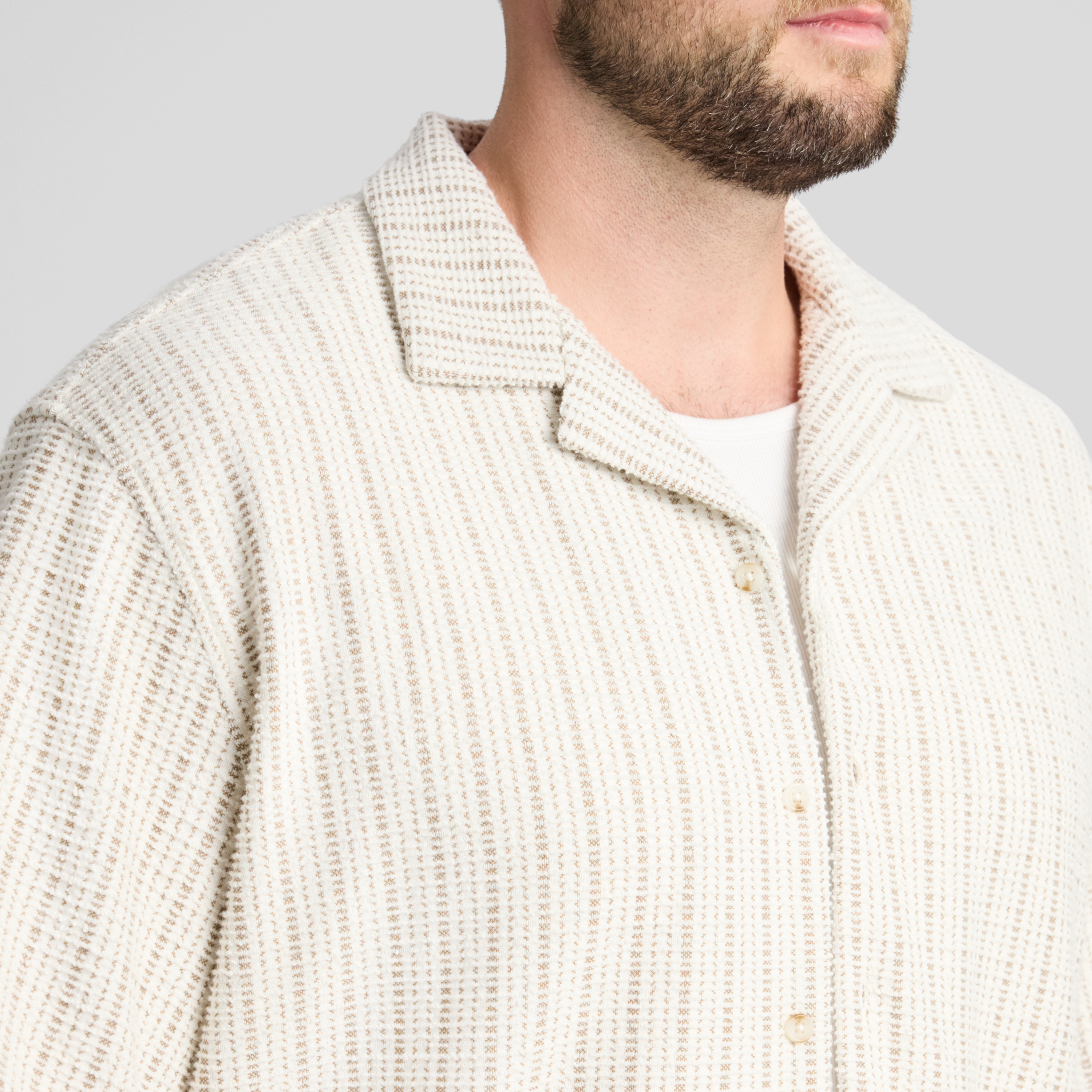 Cream Chandler Relaxed Shirt