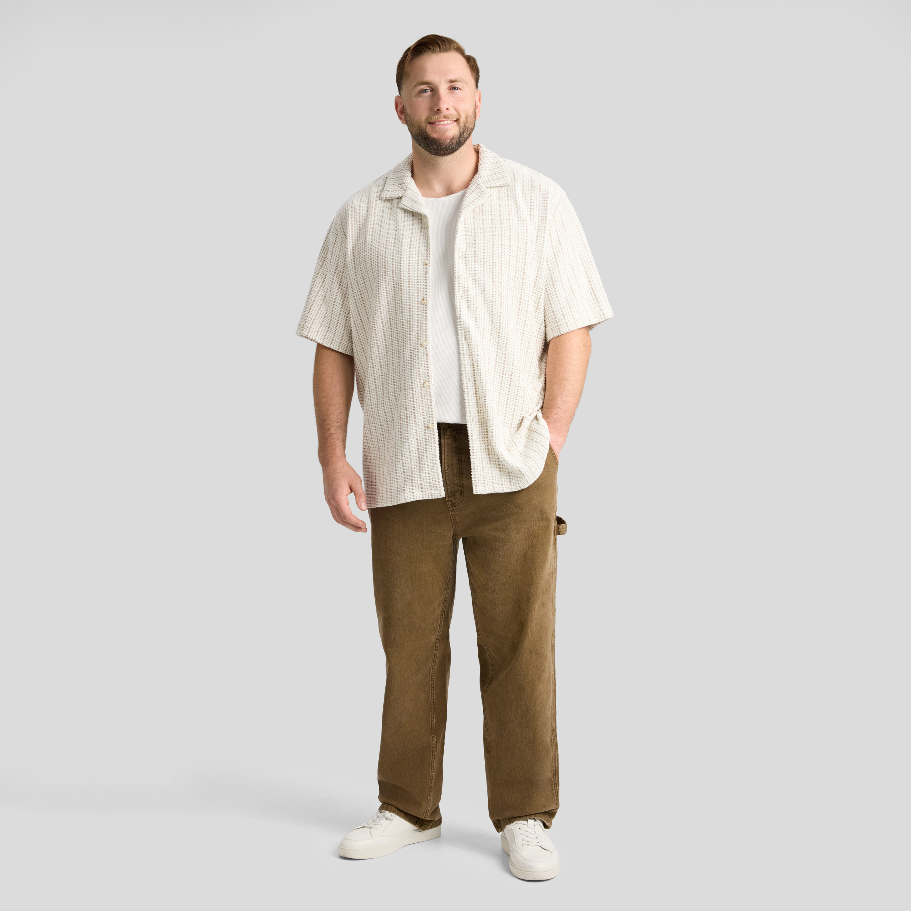 Cream Chandler Relaxed Shirt