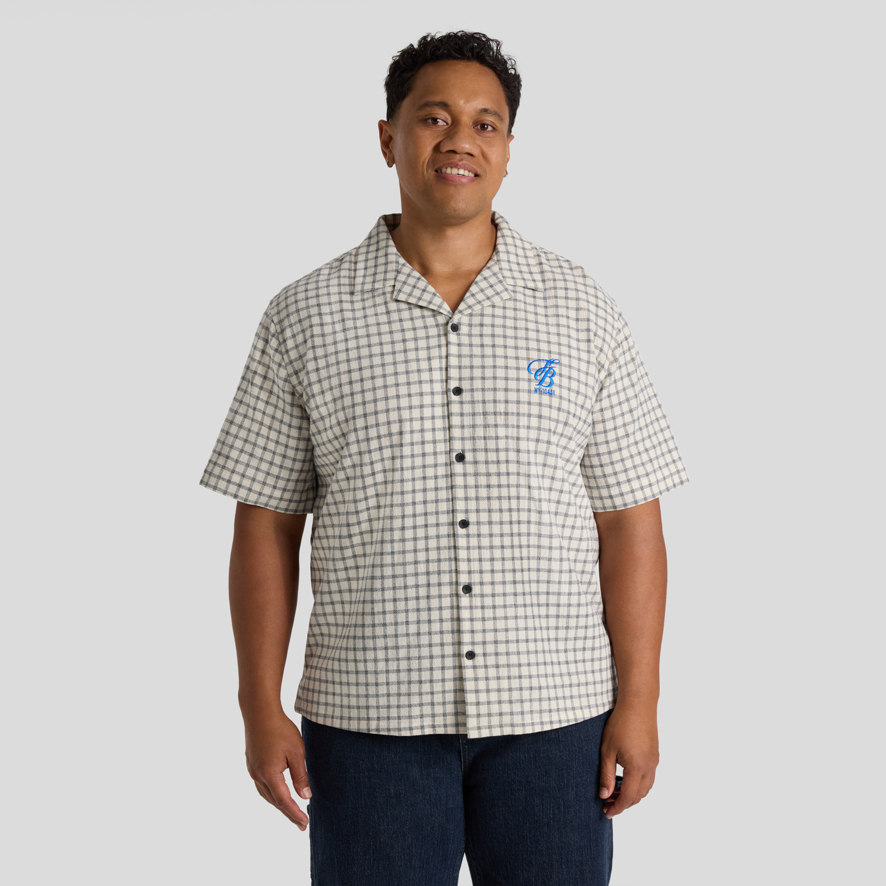 Embroidered Boxy Fit Shirt