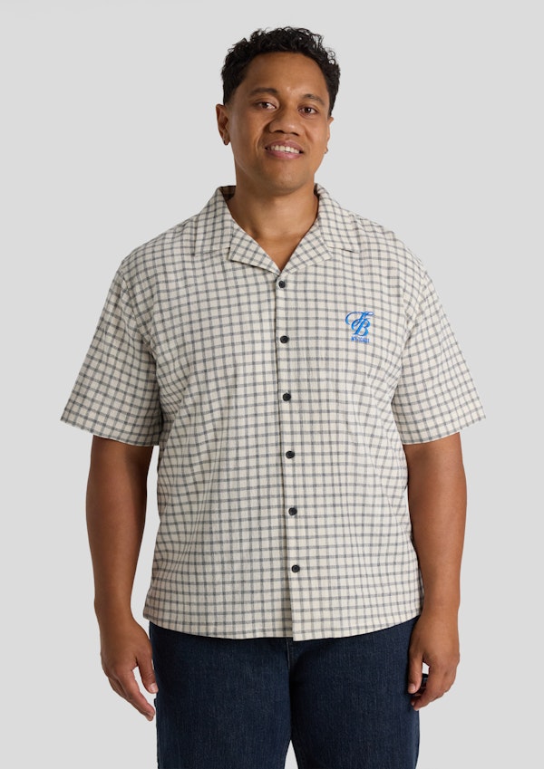 Embroidered Boxy Fit Shirt