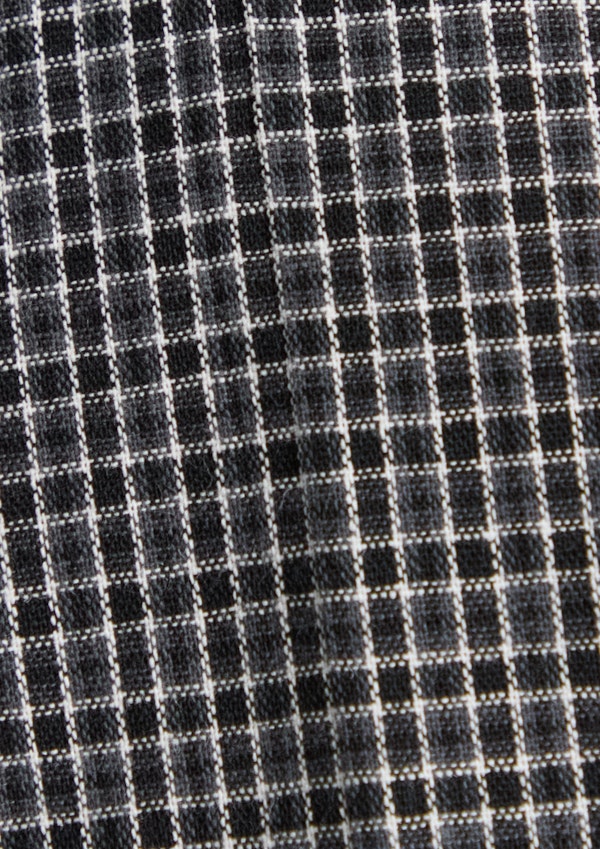 Black Nineties Check Shirt