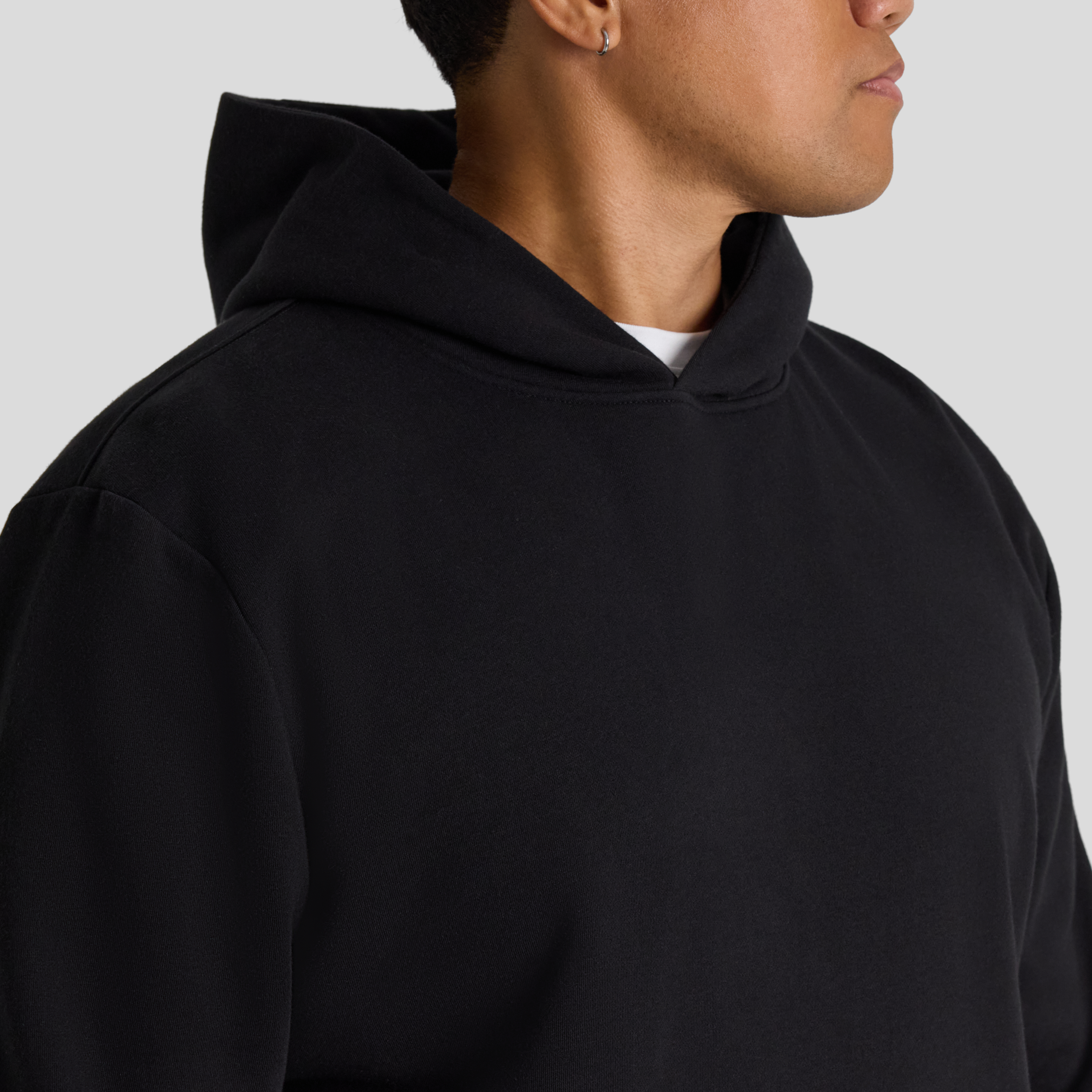 Black Essential Crew Neck Sweat