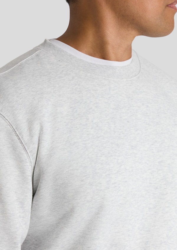 Grey Marle Essential Crew Neck Sweat