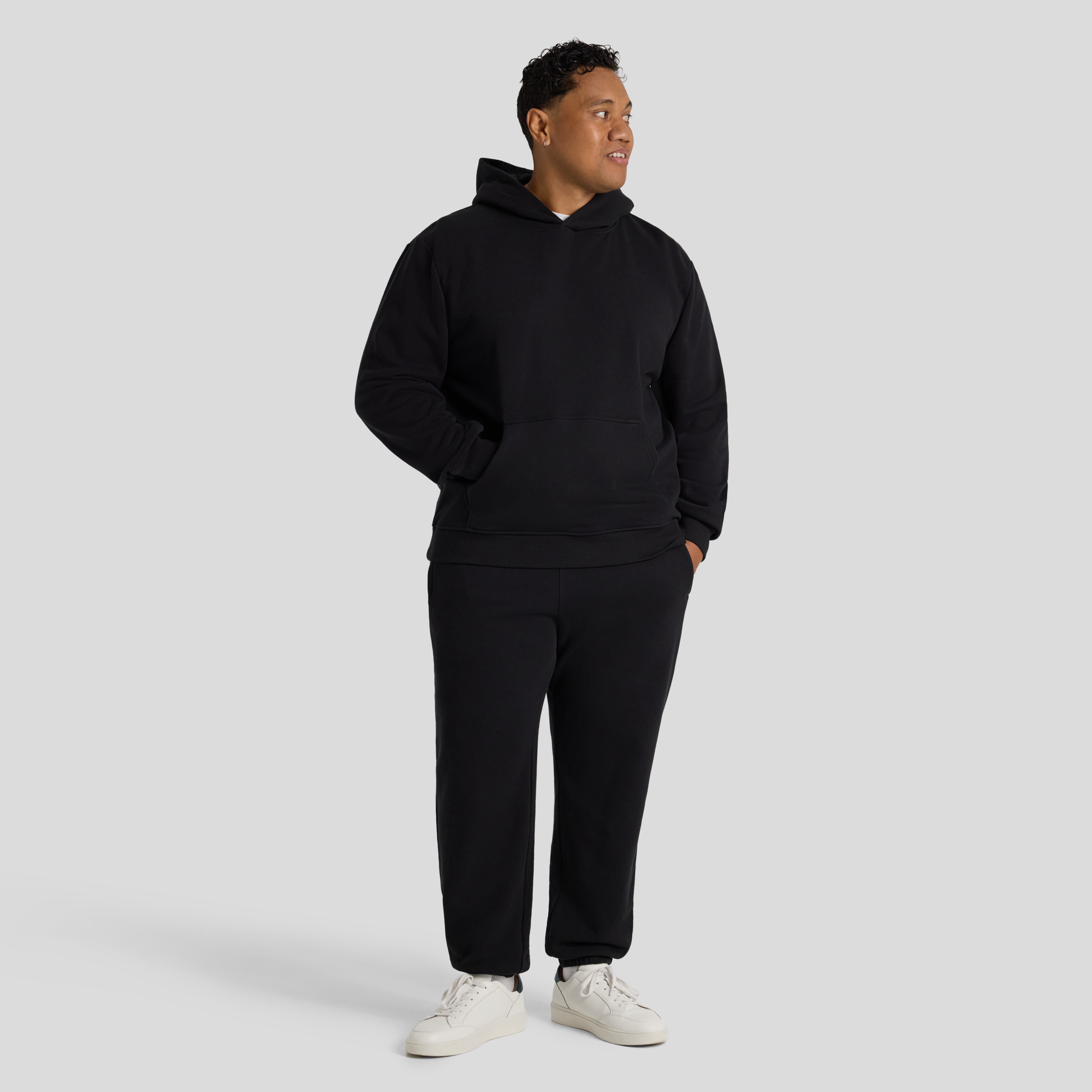 Black Essential Hoodie