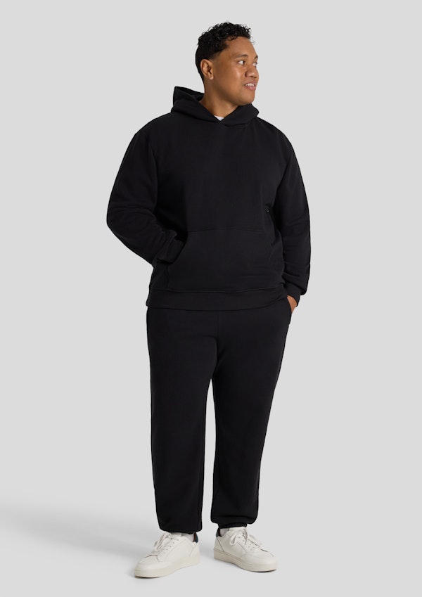 Black Essential Hoodie