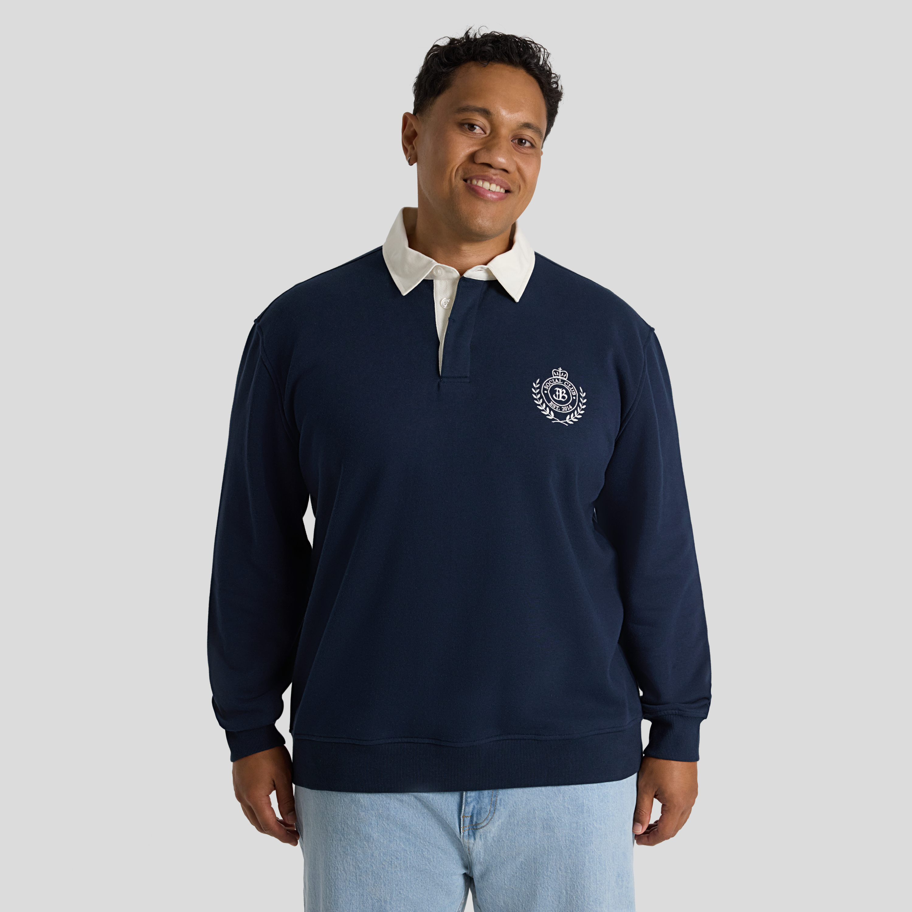 Rugby Fleece Sweat Top
