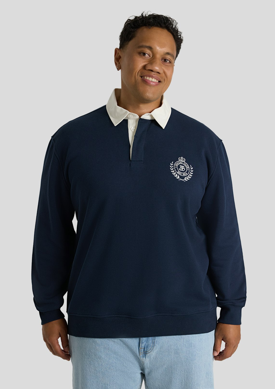 Rugby Fleece Sweat Top