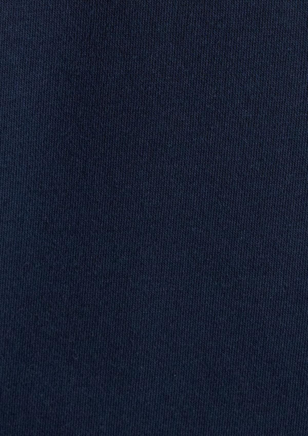 Navy Rugby Fleece Sweat Top
