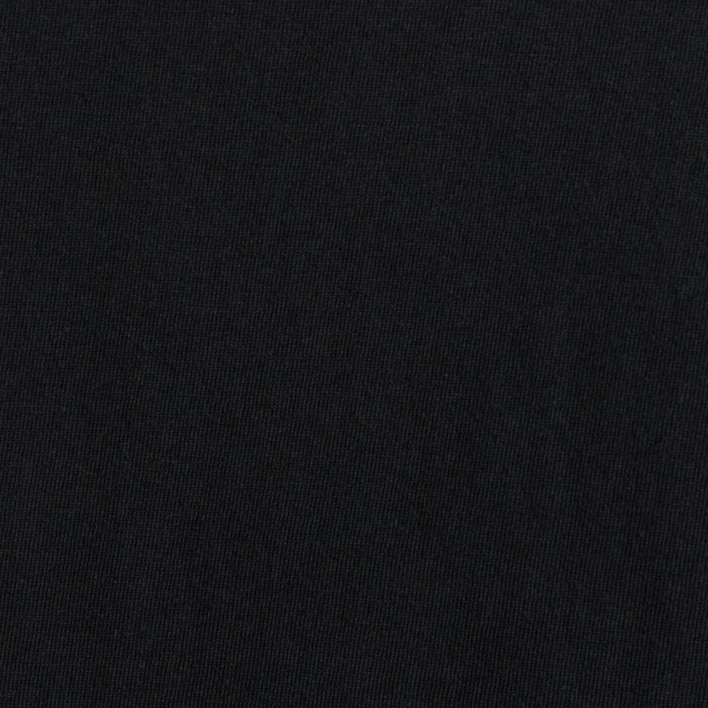 Black Chest Print Crew Neck Tee