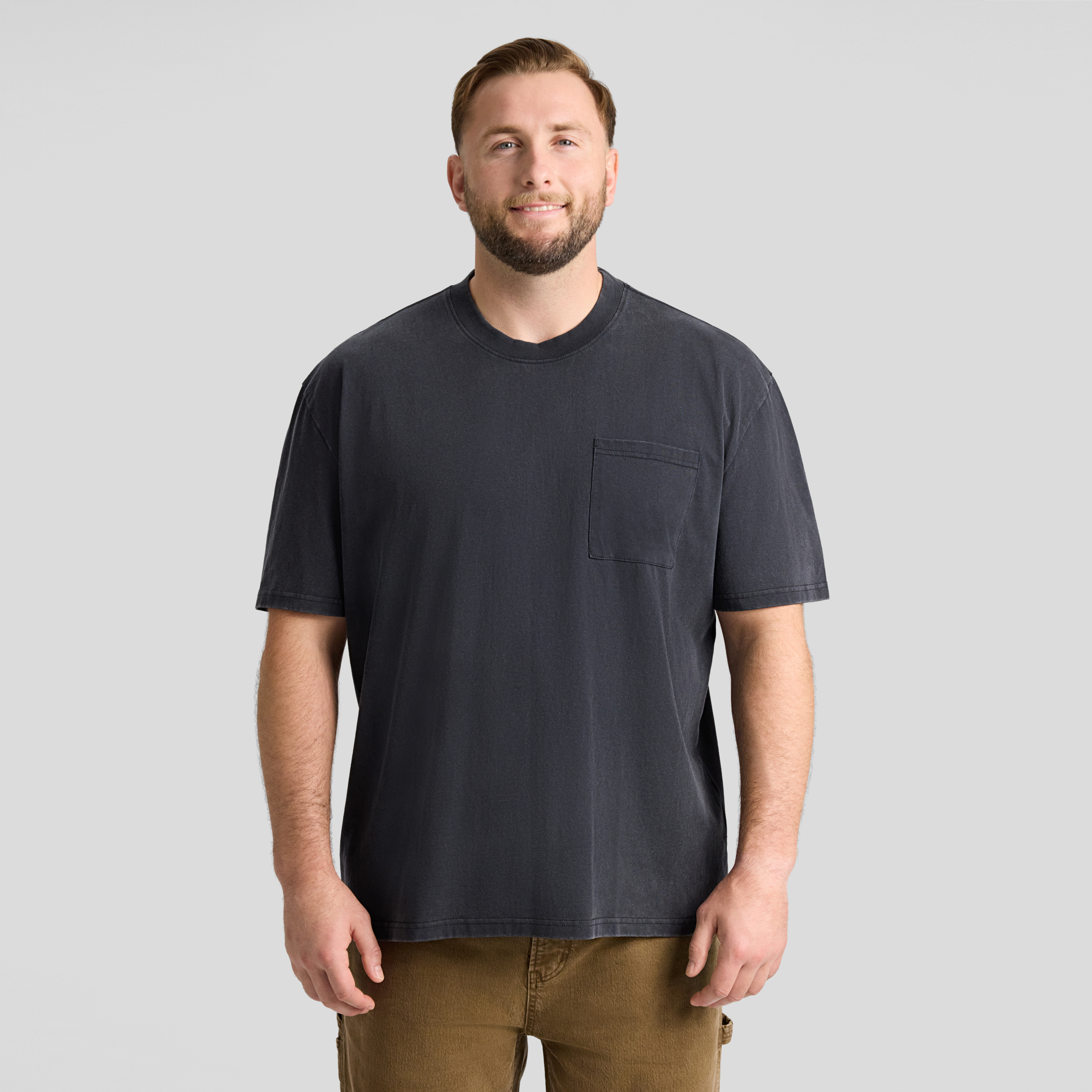 Acid Wash Relaxed Fit Tee