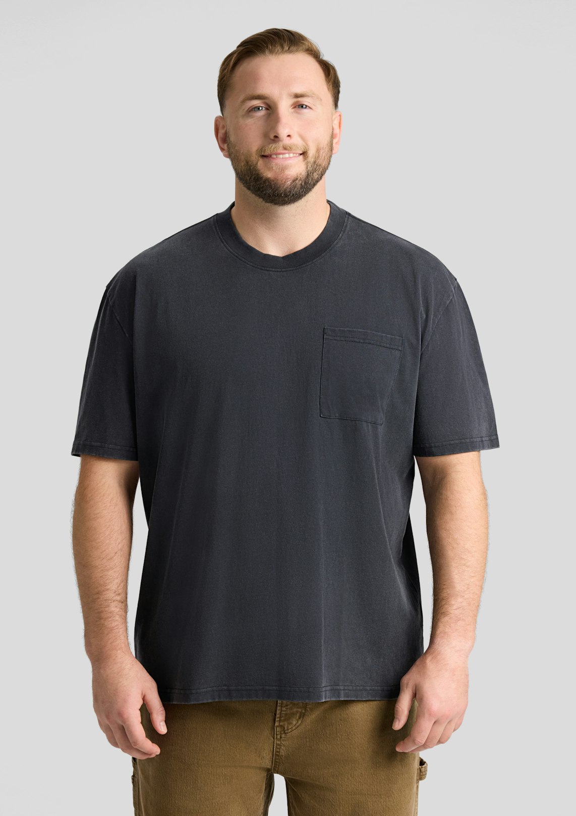 Acid Wash Relaxed Fit Tee