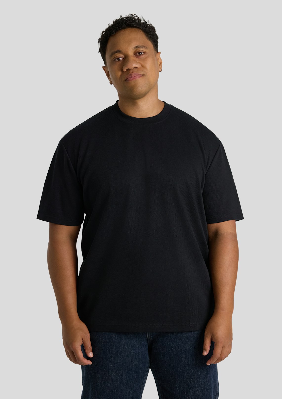 Bias Stripe Relaxed Fit Tee