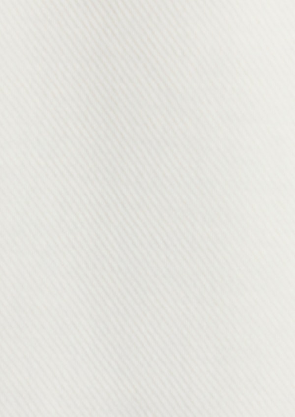 Cream Bias Stripe Relaxed Fit Tee