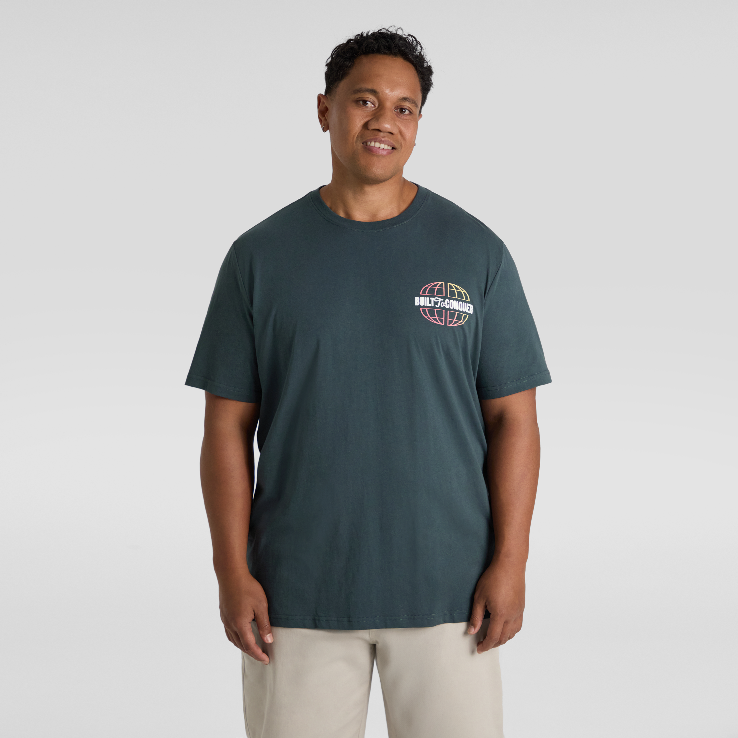 Peacock Conquer Longline Tee