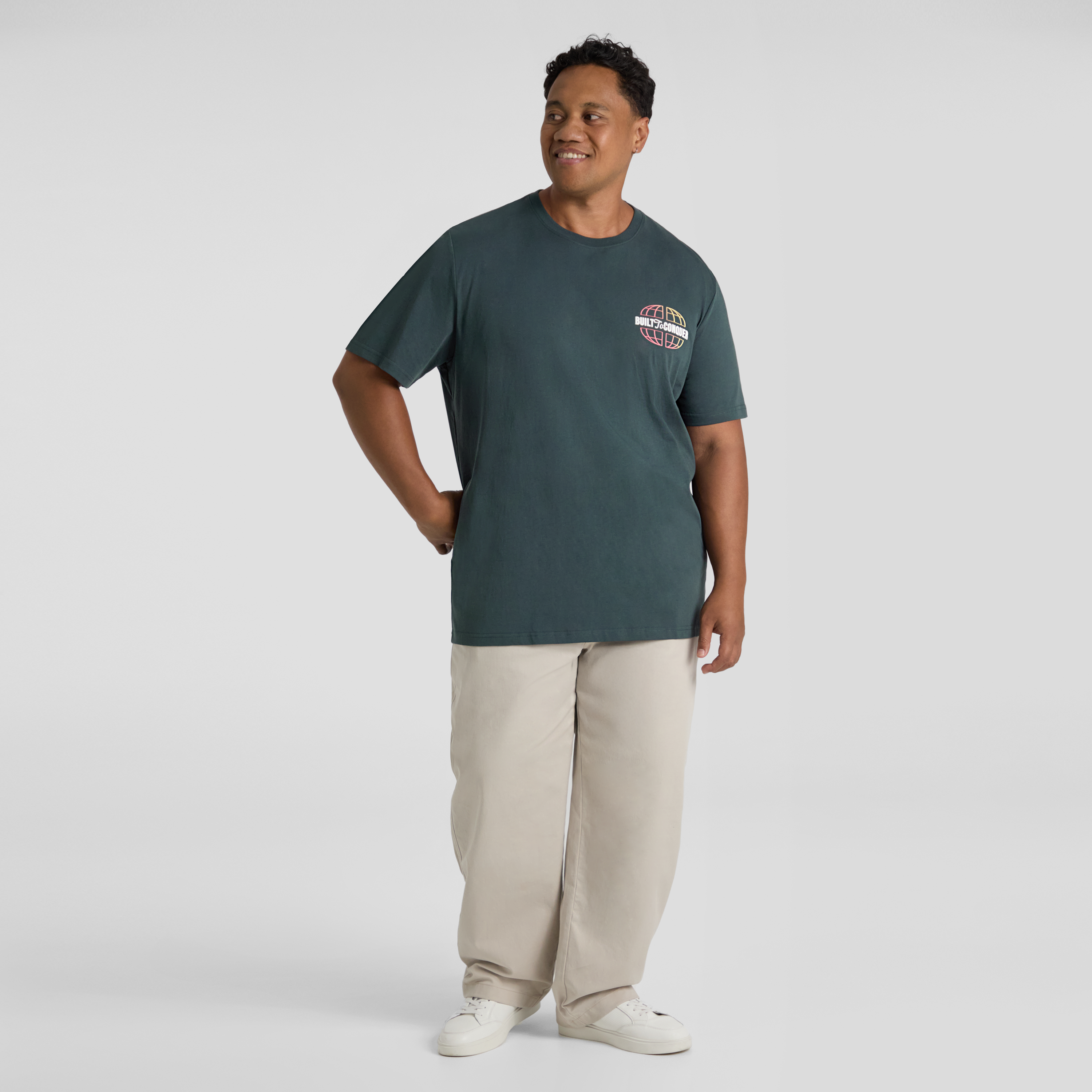 Peacock Conquer Longline Tee