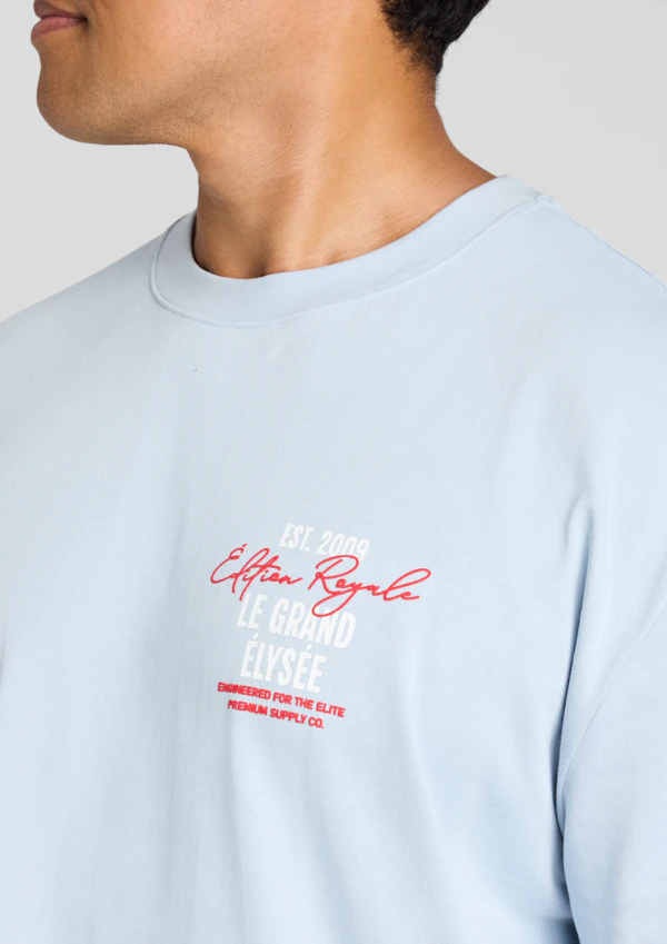 Light Blue Supply Relaxed Fit Tee