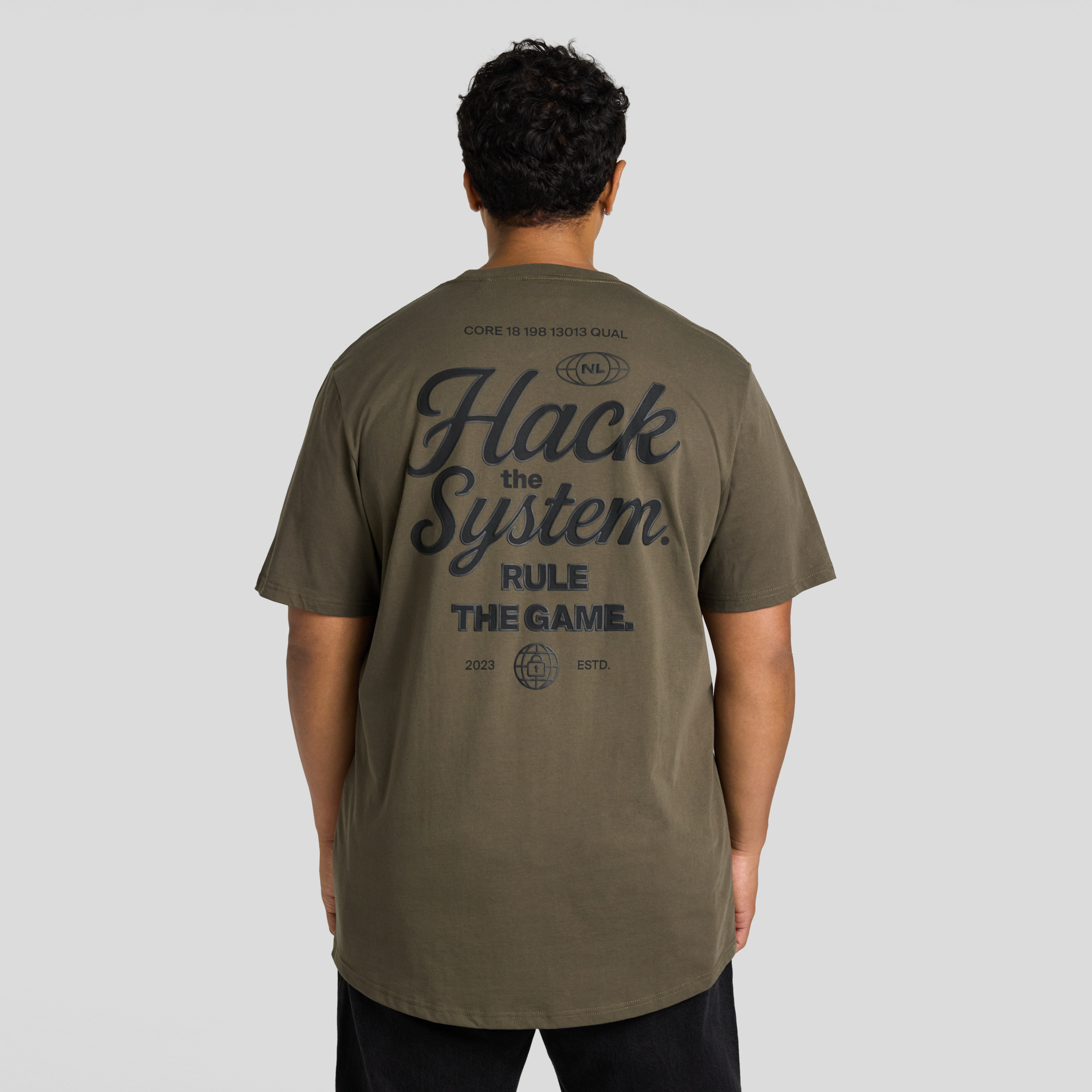 Hacked Longline Tee