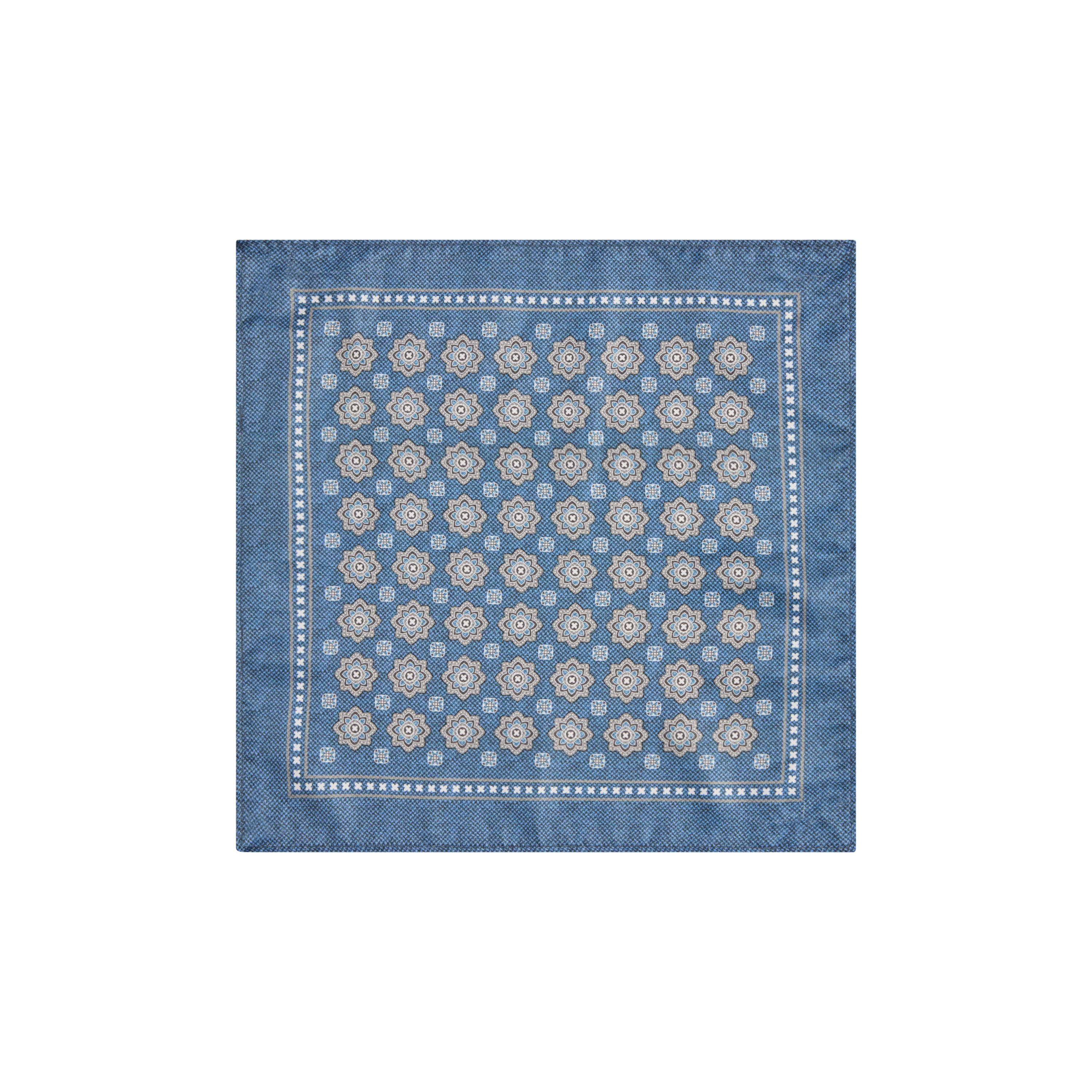 Block Printed Pocket Square