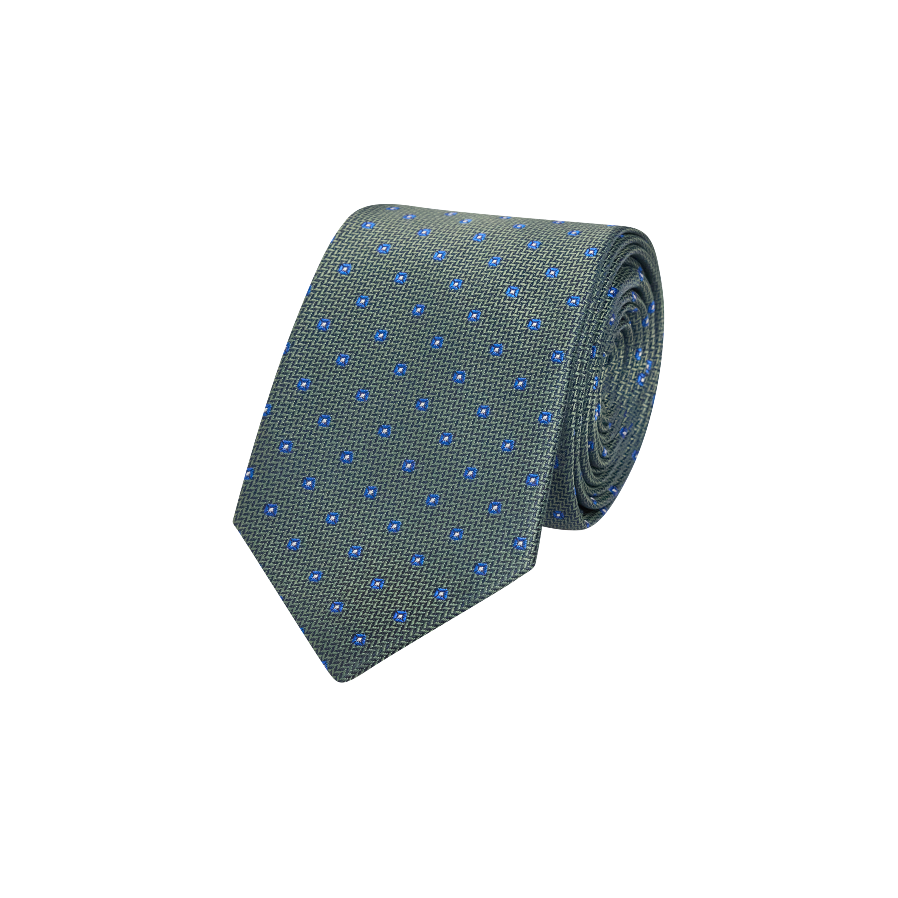 Herringbone Spot Tie
