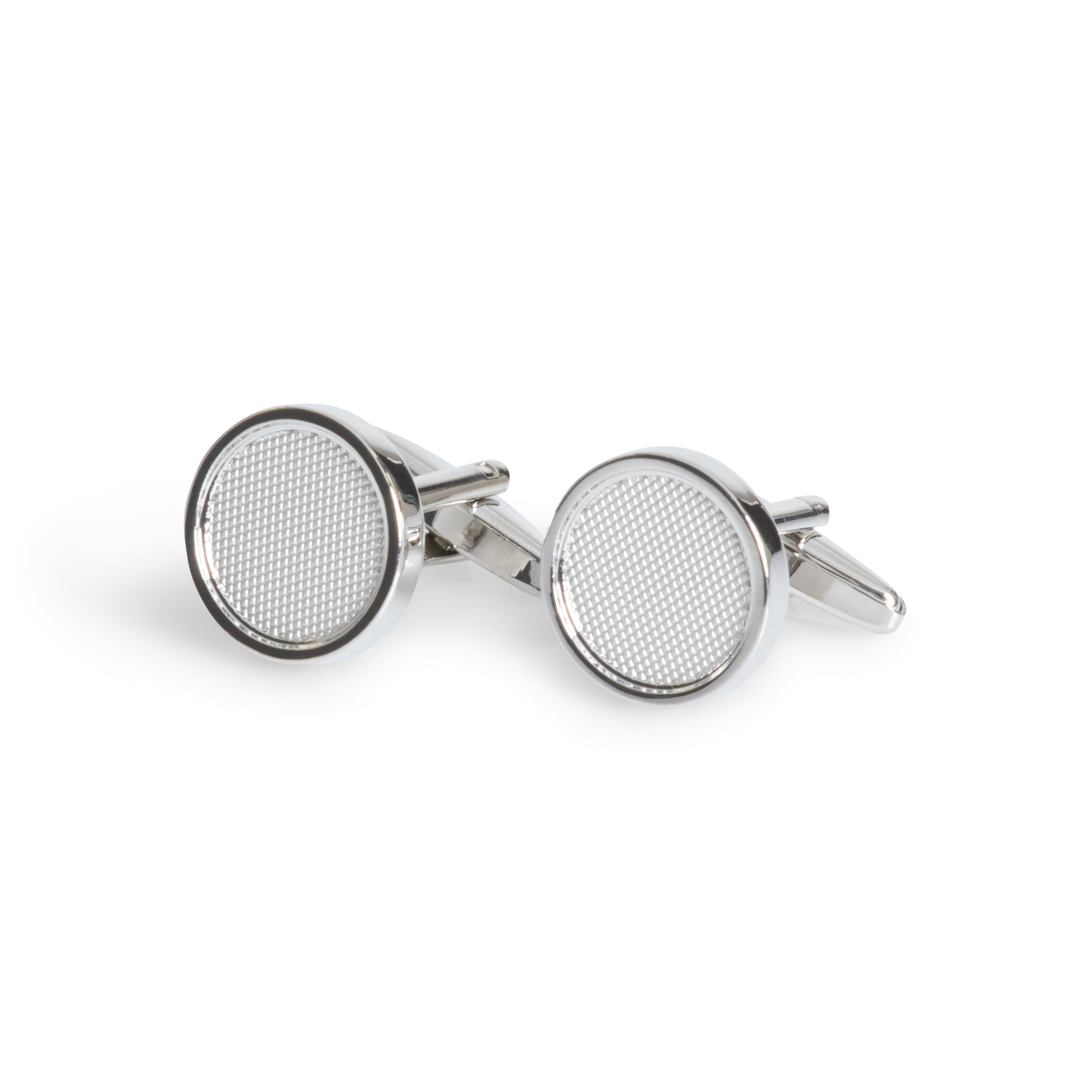 Silver Bermuda Cufflink & Tie Pin Set