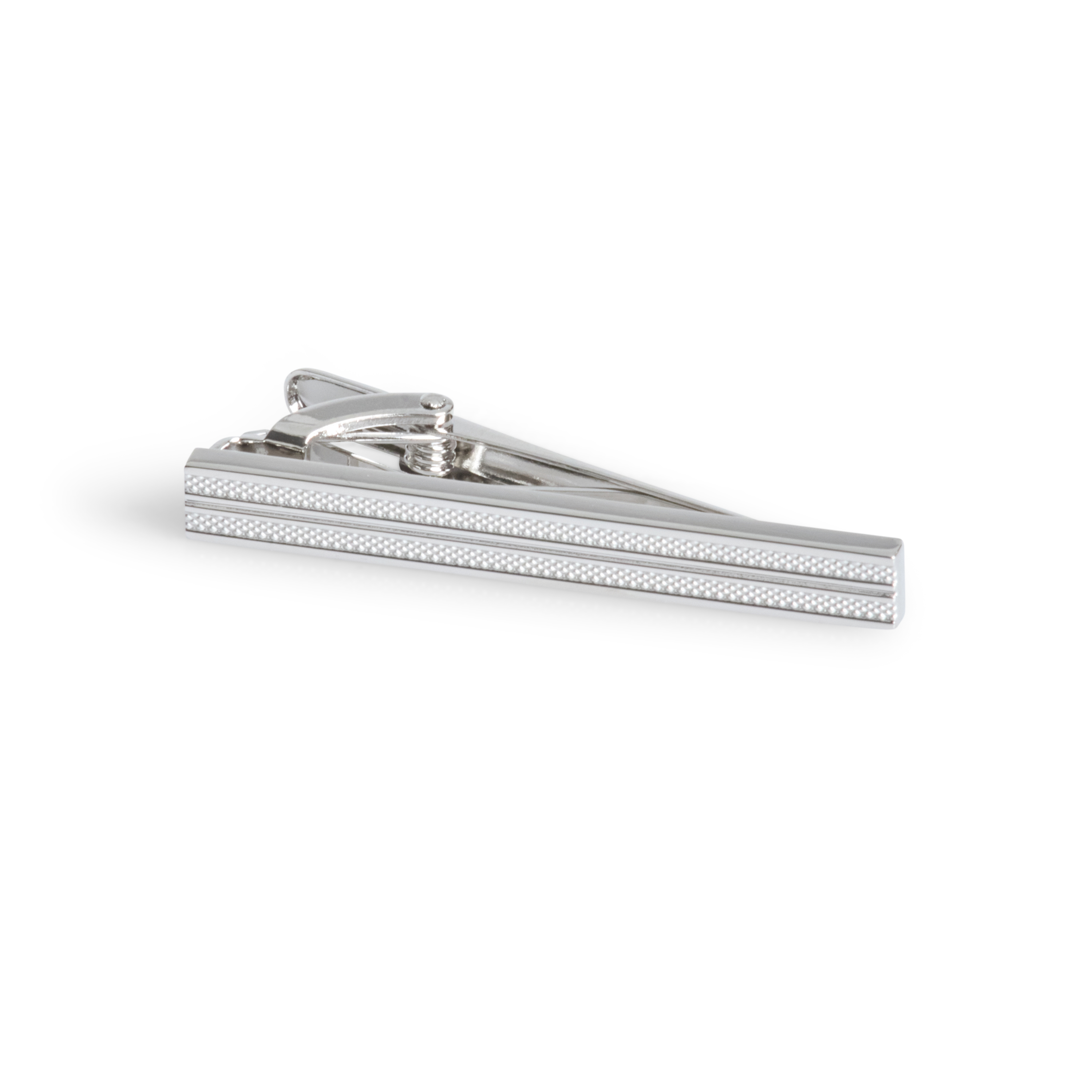 Silver Bermuda Cufflink & Tie Pin Set