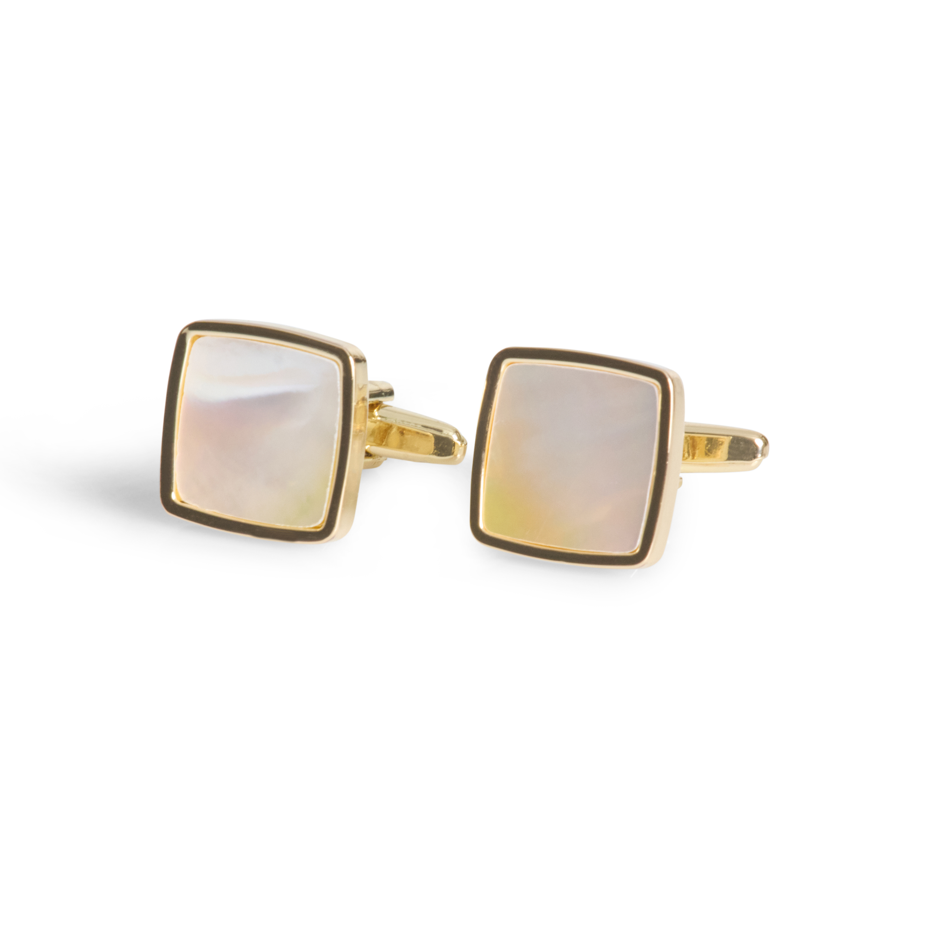Gold Panama Cufflink & Tie Pin Set
